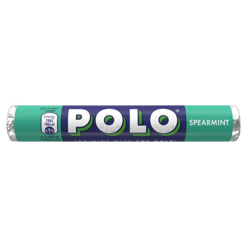 POLO SPEARMINT TUBE 1x32x34G