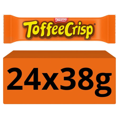 TOFFEE CRISP CHOCOLATE 1x24x38G