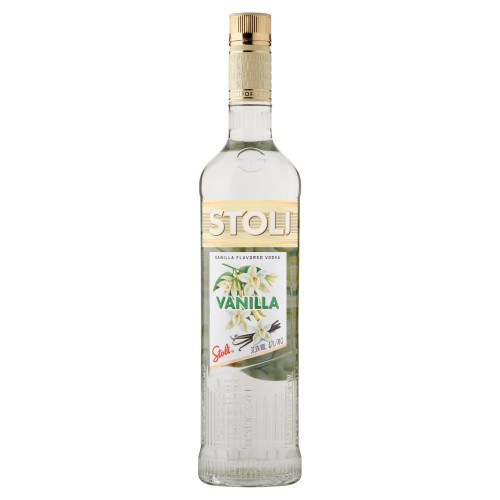 STOLICHNAYA VANILLA VODKA BOTTLE 6x70CL