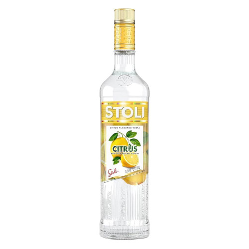STOLICHNAYA CITRUS VODKA BOTTLE 6x70CL