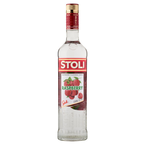 STOLICHNAYA RASPBERRY VODKA BOTTLE 1x70CL