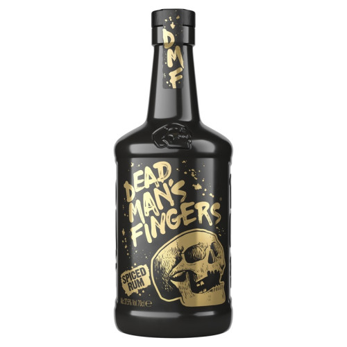 DEAD MANS FINGERS SPICED RUM BOTTLE 6x70CL