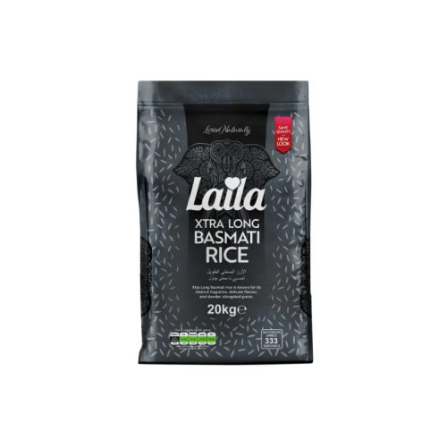 LAILA BASMATI EXTRA LONG RICE 1x20KG