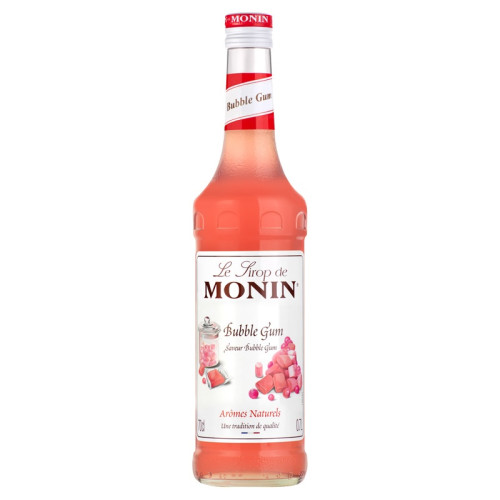 MONIN SYRUP BUBBLEGUM BOTTLE 6x70CL