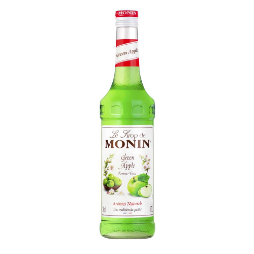 MONIN SYRUP POMME VERDE BOTTLE 6x70CL