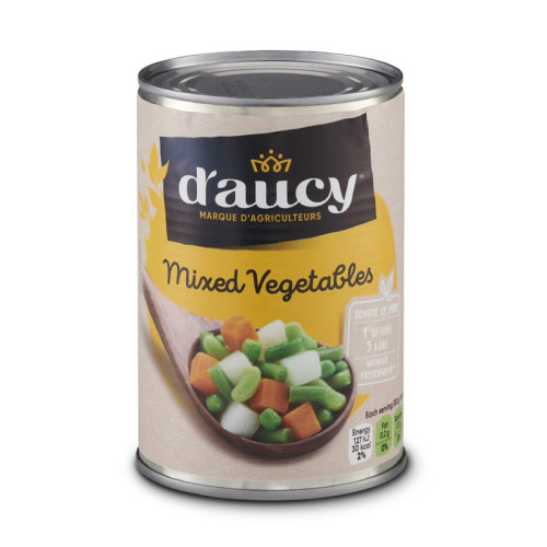 DAUCY MIXED VEGETABLE 1x12x400G