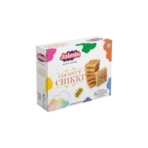 JAIMIN COCONUT CHIKKI 6 PACK 1x150G