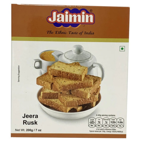JAIMIN JEERA RUSK 6 PACK 6x200G