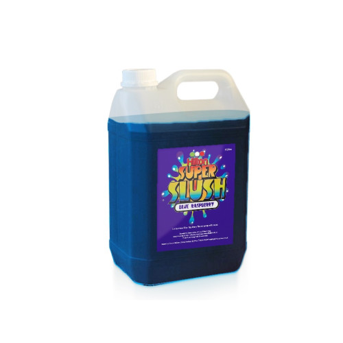 HILTON ICES SLUSH BLUE RASPBERRY BOTTLE 1x5L