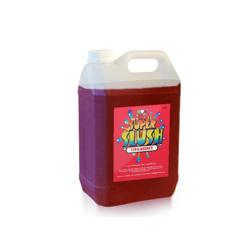 HILTON ICES SLUSH STRAWBERRY BOTTLE 1x5L