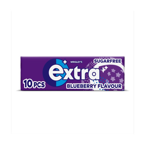EXTRA BLUEBERRY SUGAR FREE CHEWING GUM 1x30x10PC