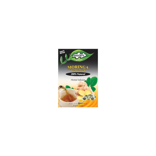 DALGETY MORINGA WITH GINGER HERBAL TEA 1x6x40G