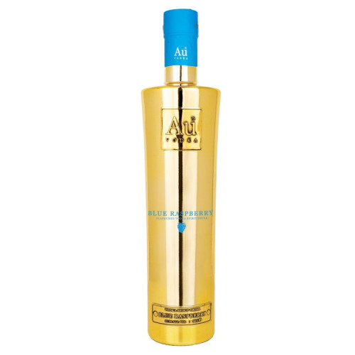 AU VODKA BLUE RASPBERRY VODKA BOTTLE 6x70CL