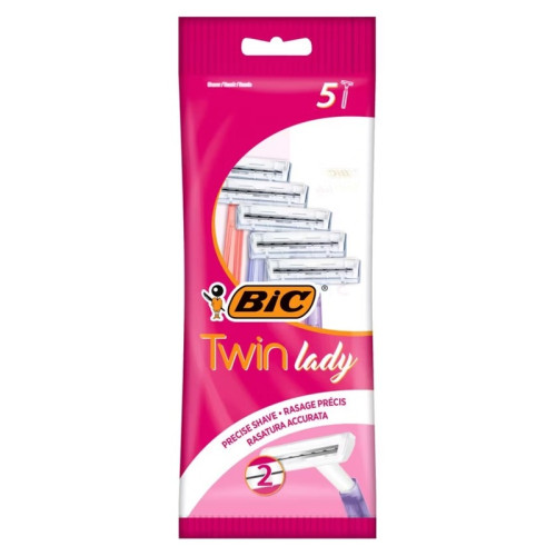 BIC TWIN LADY DISPOSABLE RAZORS 1x10x5s