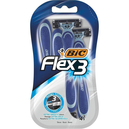 BIC FLEX 3 MENS RAZOR 1x8x4s