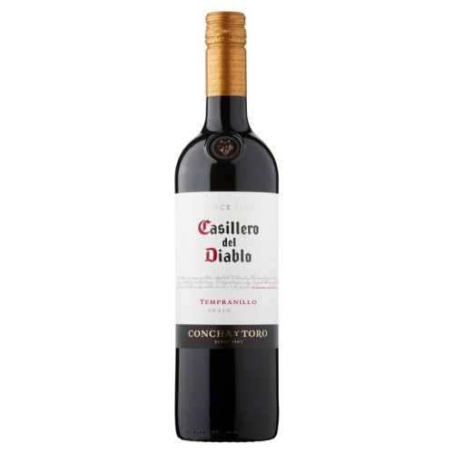 CASILLERO DEL DIABLO TEMPRANILLO RED WINE BOTTLE 6x75CL