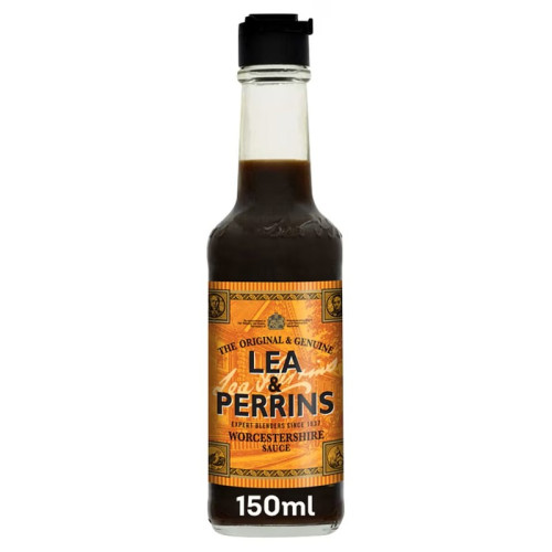 LEA & PERRINS WORCESTER SAUCE 1x6x150ML PMP &Acirc;&pound;1.89