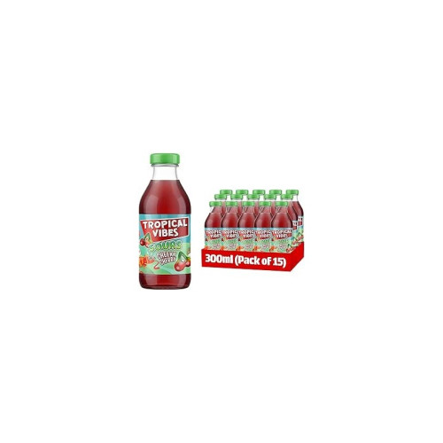 TROPICAL VIBES CHERRY BOTTLE 1x15x300ML