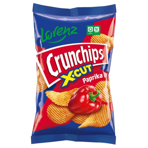 LORENZ CRUNCHIPS PAPRIKA CRISPS 1x12x85G