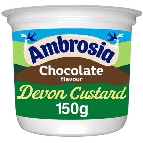 AMBROSIA DEVON CHOCOLATE CUSTARD POT 1x12x150G