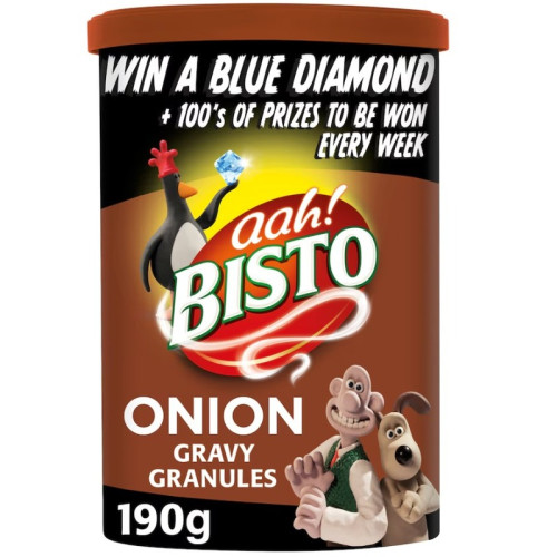 BISTO ONION GRAVY GRANULES 1x12x190G