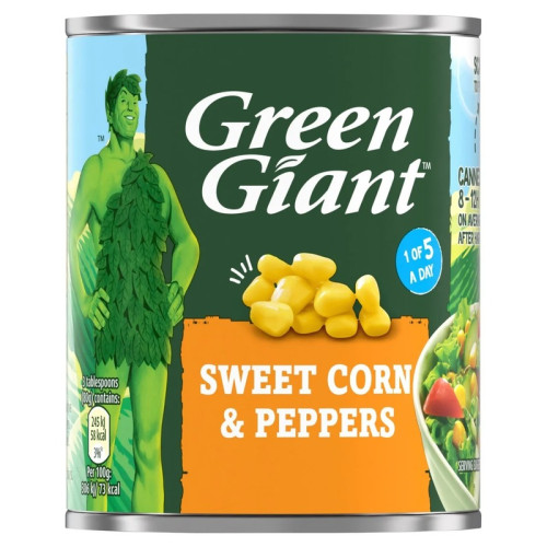 GREENS SWEETCORN & PEPPERS 1x12x198G PMP &Acirc;&pound;0.9