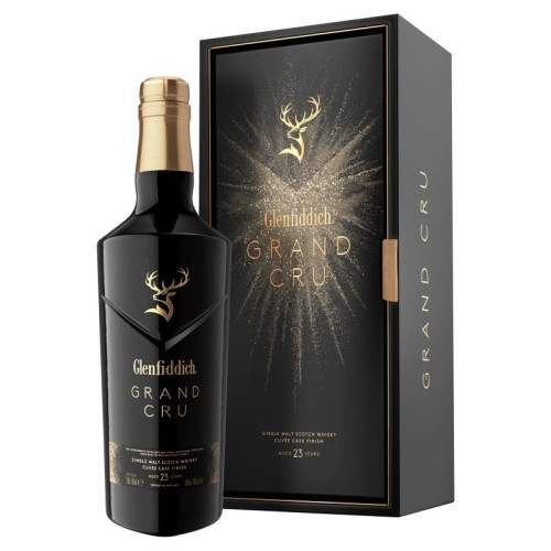 GLENFIDDICH GRAND CRU 23 YEAR WHISKY BOTTLE 3x70CL