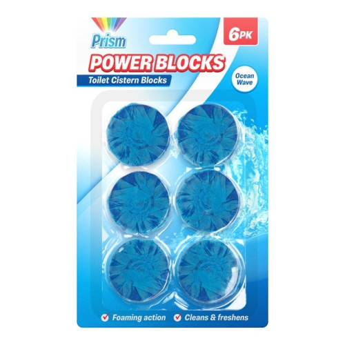 OTL BLUE TOILET BLOCK 6 PACK 1x50G