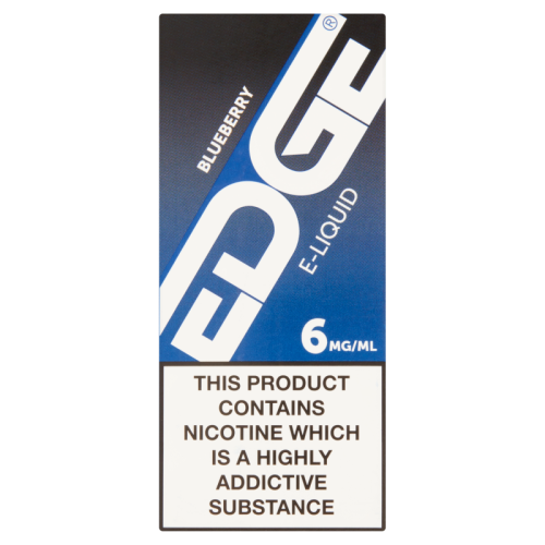 EDGE BLUEBERRY 6MG E-LIQUID 1x5xSGL