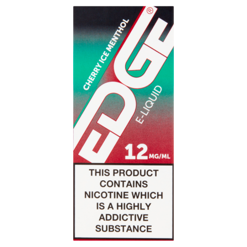 EDGE CHERRY MENTHOL 12MG E-LIQUID 1x5xSGL
