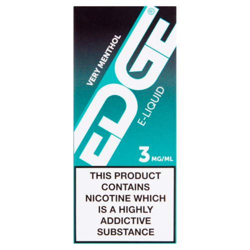 EDGE VERY MENTHOL 3MG E-LIQUID 1x5xSGL