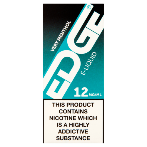 EDGE VERY MENTHOL 12MG E-LIQUID 1x5xSGL