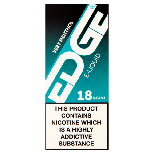 EDGE VERY MENTHOL 18MG E-LIQUID 1x5xSGL