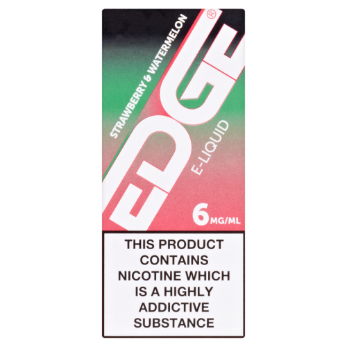 EDGE STRAWBERRY WATERMELON 6MG E-LIQUID 1x5xSGL