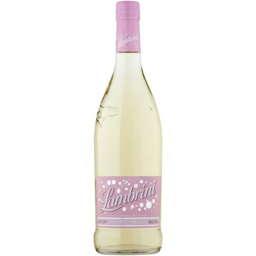 LAMBRINI LIGHTLY SPARKLING ORIGINAL WHITE WINE BOTTLE 6x75CL
