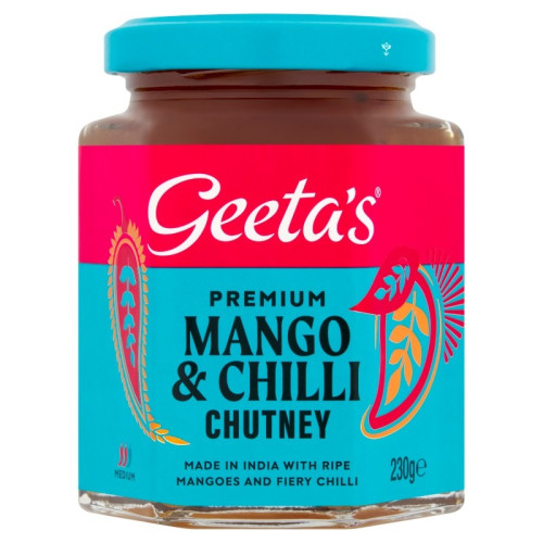 GEETAS MANGO CHUTNEY 1x6x230G PMP &Acirc;&pound;1.99