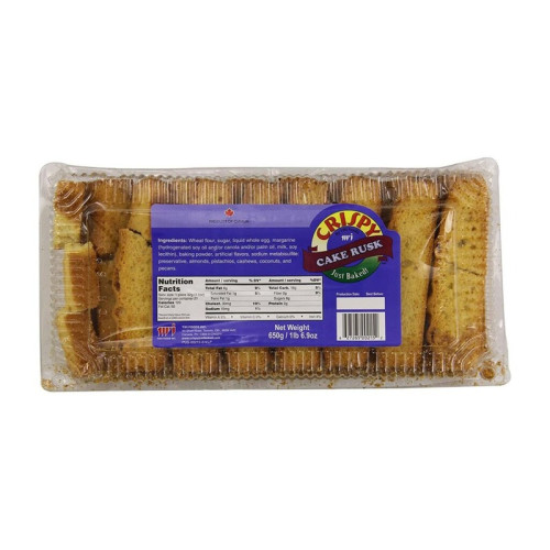 CRISPY CAKE RUSK 1x650G PMP &Acirc;&pound;3.99