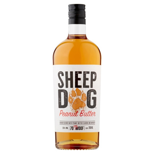 SHEEP DOG PEANUT BUTTER WHISKEY BOTTLE 6x70CL