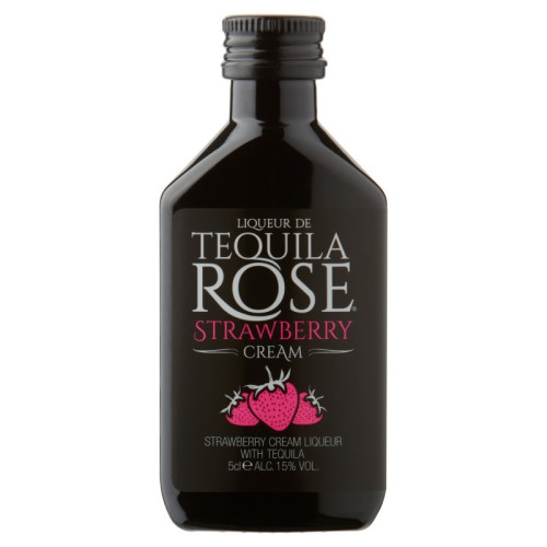 TEQUILA ROSE CREAM STRAWBERRY LIQUEUR BOTTLE 6x10x5CL
