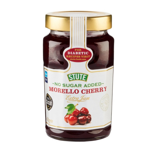 STUTE MORELLO CHERRY NO ADDED SUGAR JAM 1x6x430G