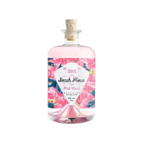 BEACH HOUSE PINK SPICED RUM BOTTLE 1x70CL