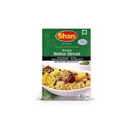 SHAN MEMONI BIRYANI MUTTON MASALA 1x12x60G