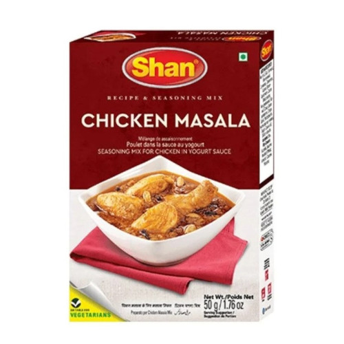 SHAN CHICKEN CURRY MASALA 1x12x50G