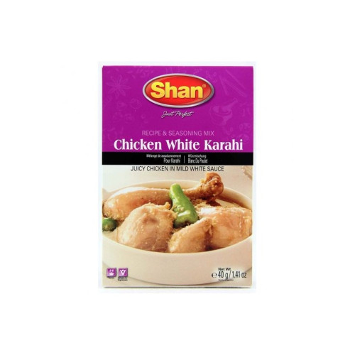 SHAN WHITE KARAHI CHICKEN MASALA 1x12x40G