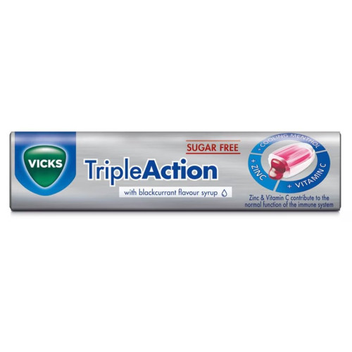 VICKS TRIPLE ACTION LOZENGES 1x24x42G