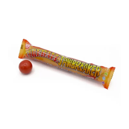 ZED CANDY FIREBALL JAWBREAKERS BALLS SWEETS 6 PACK 1x24x49.5G PMP &Acirc;&pound;0.69
