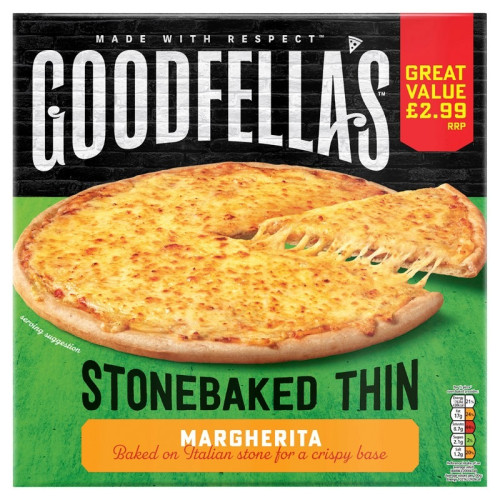 GOODFELLAS TAKEAWAY CLASSIS BIG CHEESE PIZZA 1x345G PMP &Acirc;&pound;2.99