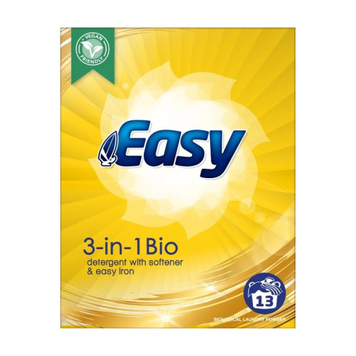 EASY BIO 3 IN ONE WASHING POWDER 13 WASHES 1x6x884G PMP &Acirc;&pound;1.59