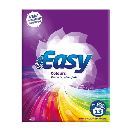 EASY COLOURS WASHING POWDER 13 WASHES 1x6x884G PMP &Acirc;&pound;1.59