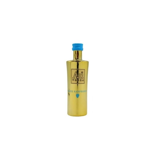 AU VODKA BLUE RASPBERRY VODKA BOTTLE 1x12x5CL